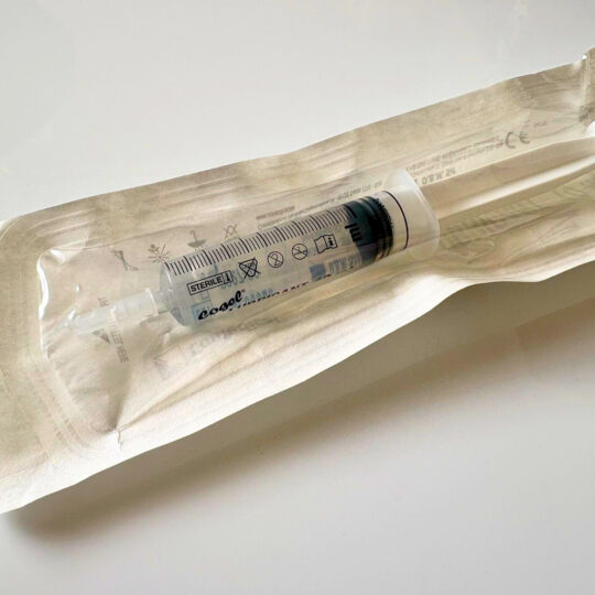 Insemination Zubehör - Glijmiddelspuit voorgevuld